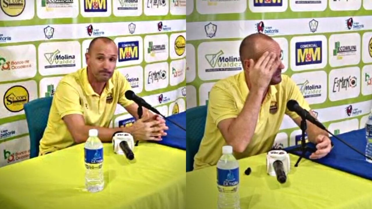 Julio Rodríguez rompe en llanto tras eliminación del Real España contra Olancho FC