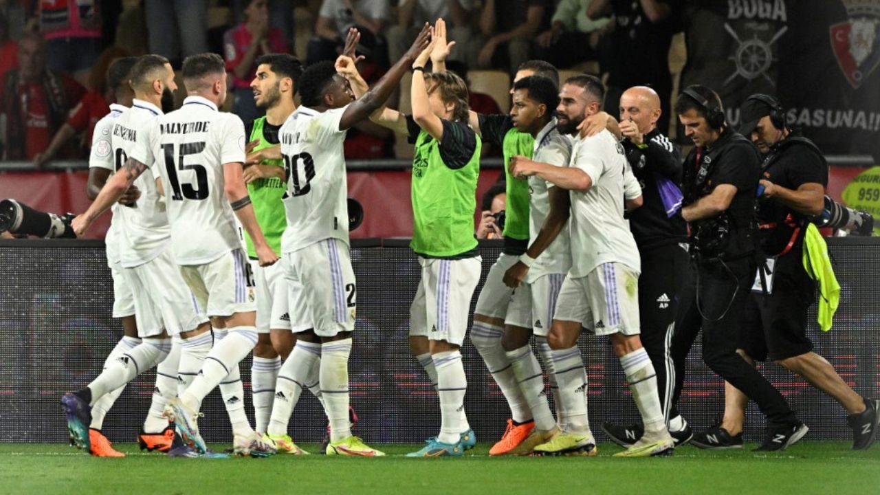 Real Madrid recupera la corona tras vencer al Osasuna en la Copa del Rey con doblete de Rodrygo