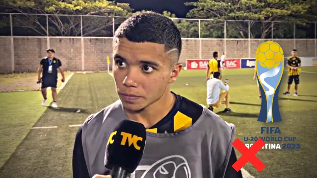 El mensaje de Roberto Osorto luego de ser excluido de jugar el Mundial sub-20
