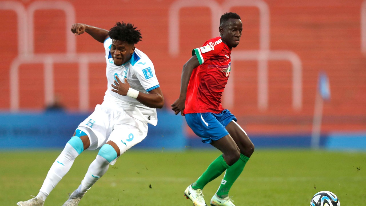 ¡Dolorosa derrota! Honduras cae ante Gambia en su debut en el Mundial Sub-20 en Argentina