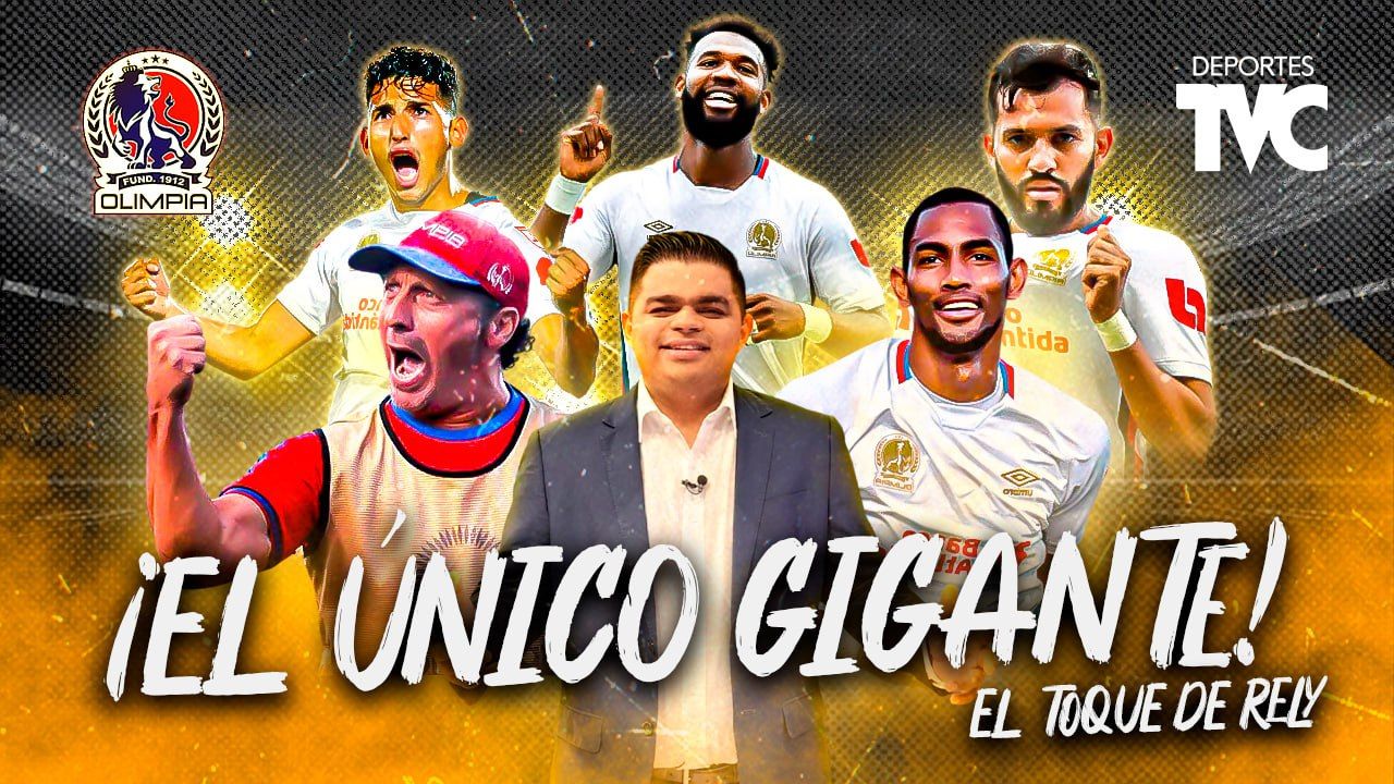 Rely Maradiaga condecora el título 36 del Olimpia con un Toque denominado 'El único gigante'