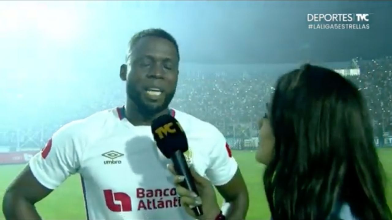 Yustin Arboleda no se contuvo las lágrimas y esto dijo tras ser la figura del Olimpia en la final