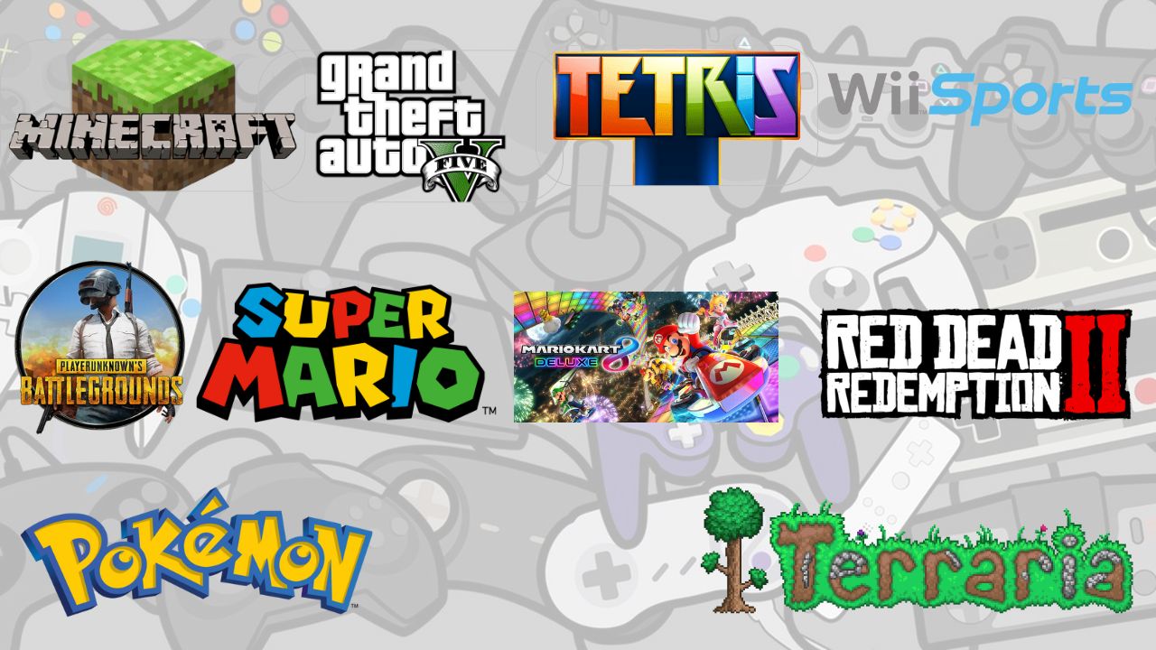 Top 10: Videojuegos más vendidos de la historia