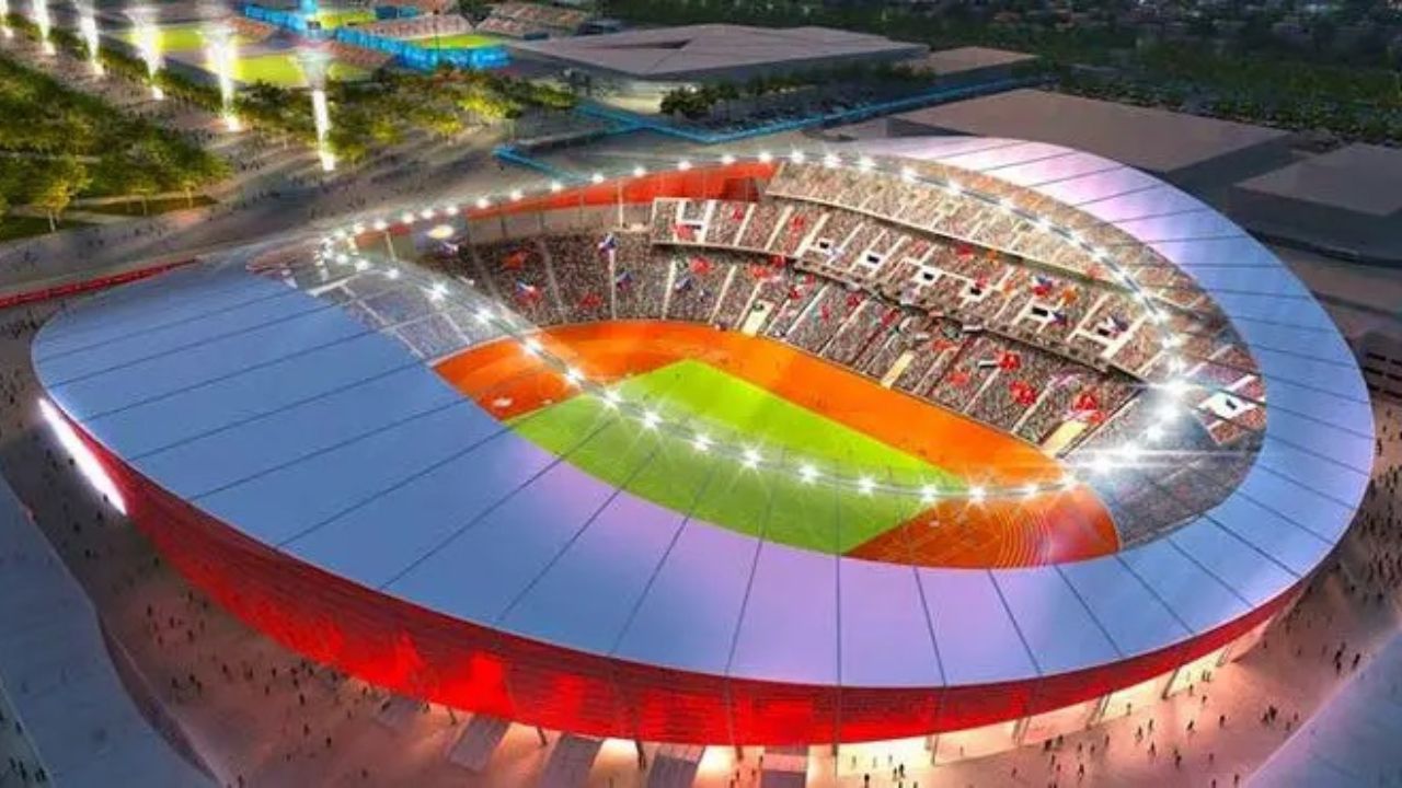 Atatürk Olympic Stadium - Estadio en Estambul, Turquía, sede de la final de la Champions