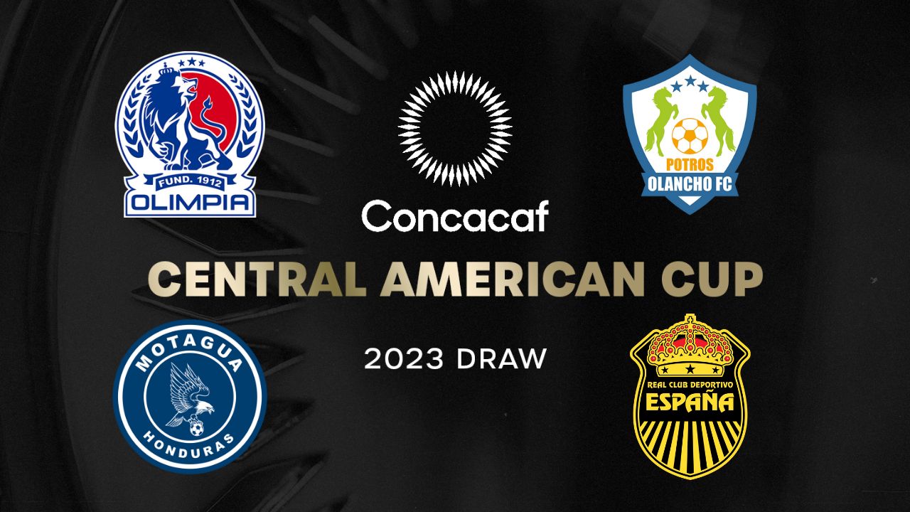 Calendario de partidos de los equipos de Honduras en la Copa Centroamericana de Concacaf