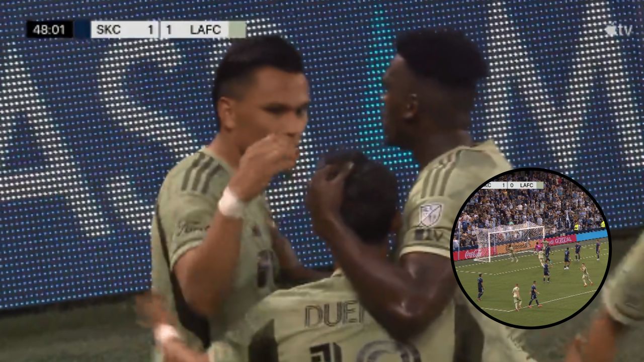 Así fue el primer gol de Denil Maldonado con Los Ángeles FC en la MLS