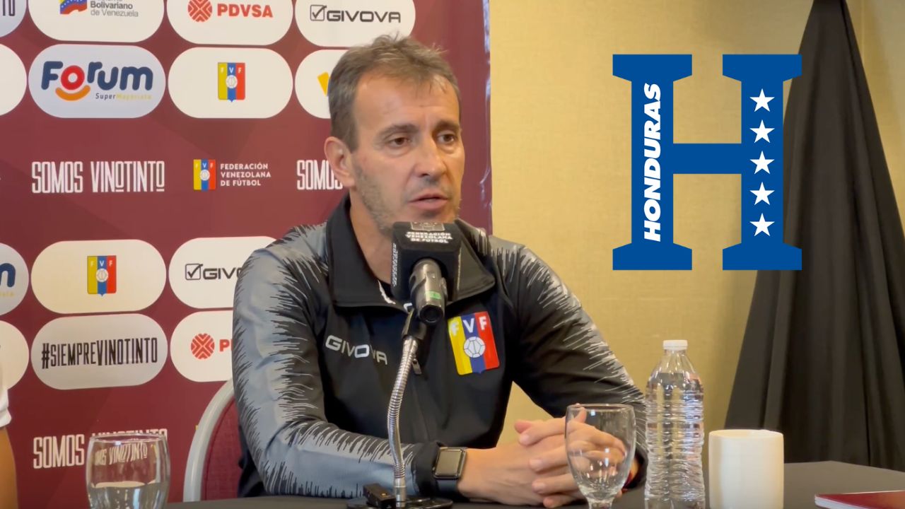 Entrenador de Venezuela revela lo que espera conseguir en el amistoso contra Honduras