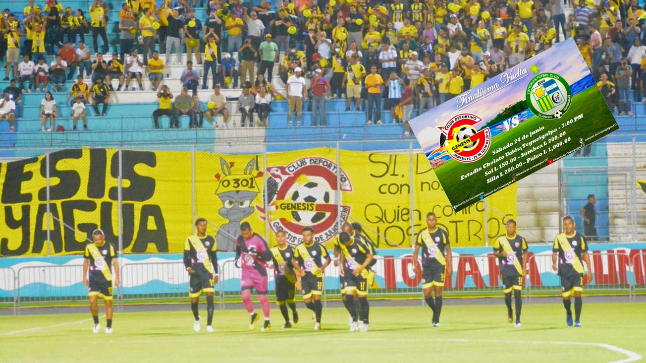 Génesis de Comayagua establece precios para la finalísima de vuelta contre el Juticalpa