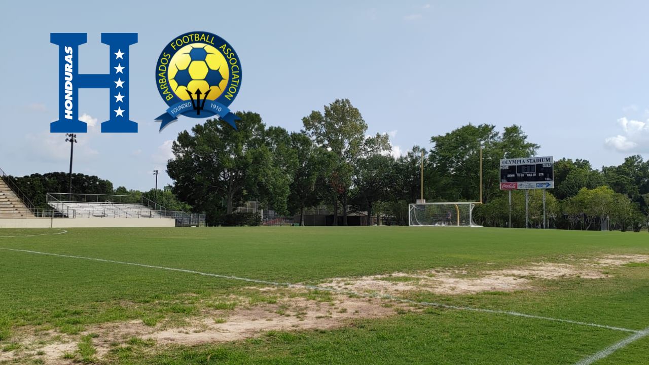 El pésimo estado de la cancha donde se jugará el amistoso entre Honduras y Barbados