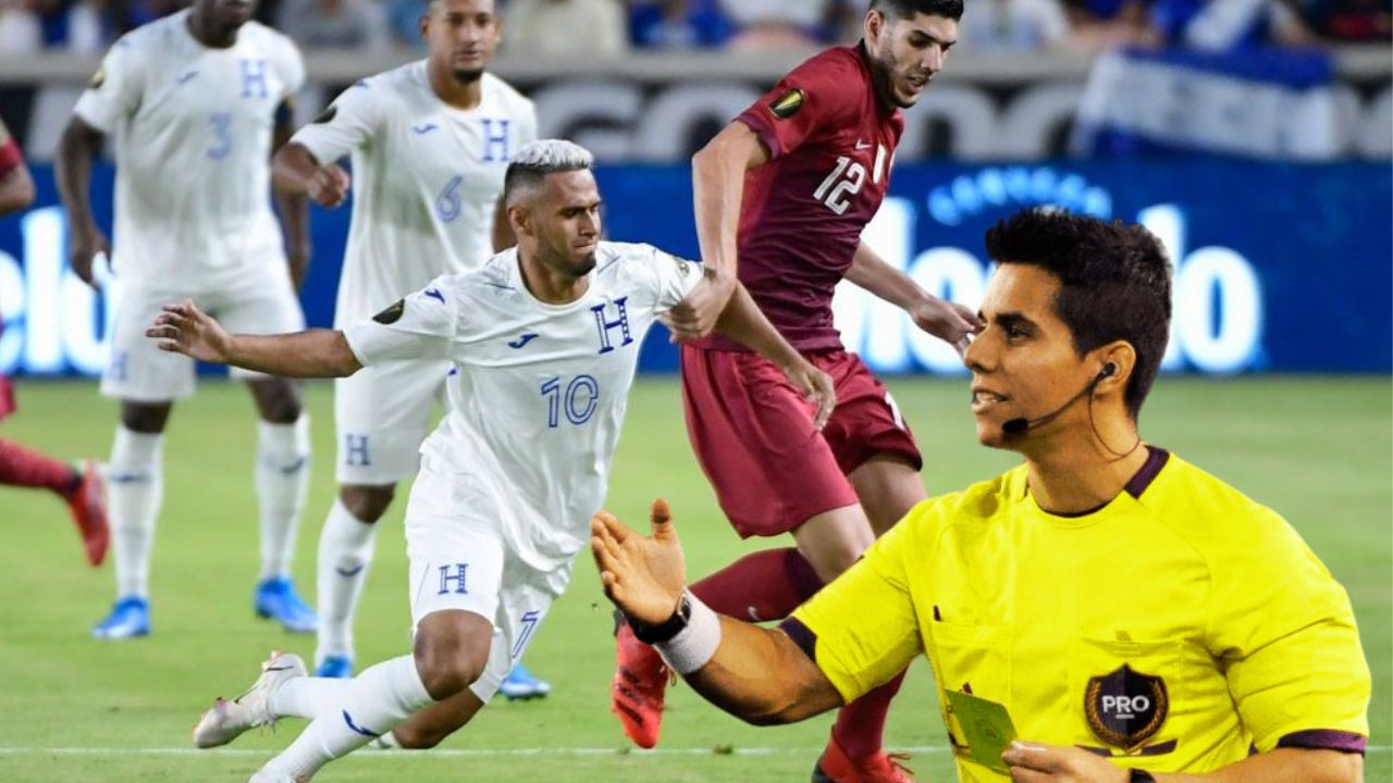 Honduras vs Qatar será dirigido por un árbitro estadounidense catalogado como 'riguroso'