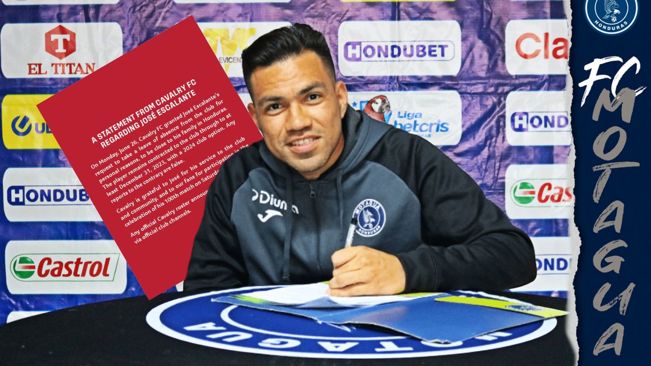 Motagua enfrenta nuevo 'problemón' por haber fichado a José Escalante