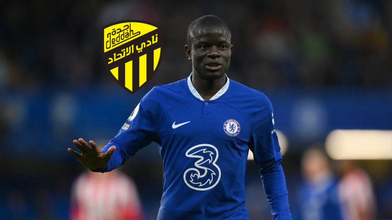 N'Golo Kanté podría llegar al  Al Ittihad y jugar con Karim Benzema