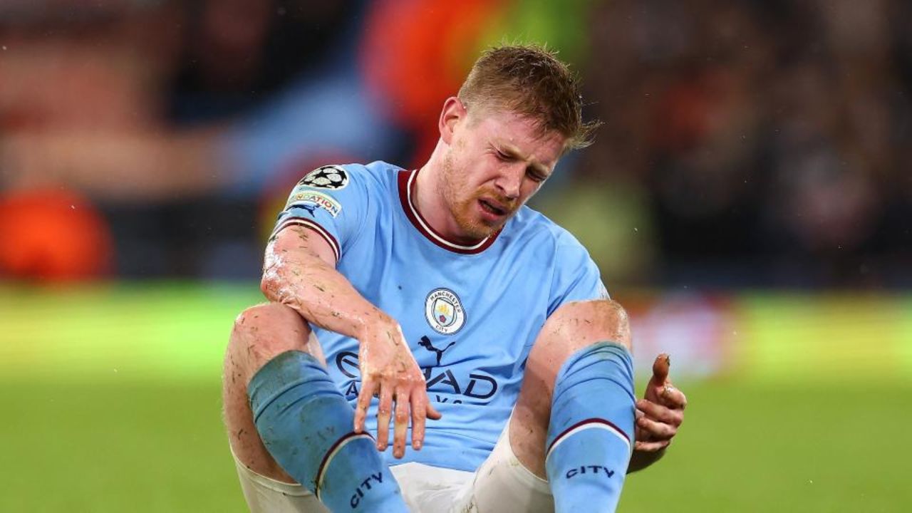 Kevin De Bruyne ya arrastraba molestias en la rodilla antes de la final de Champions League