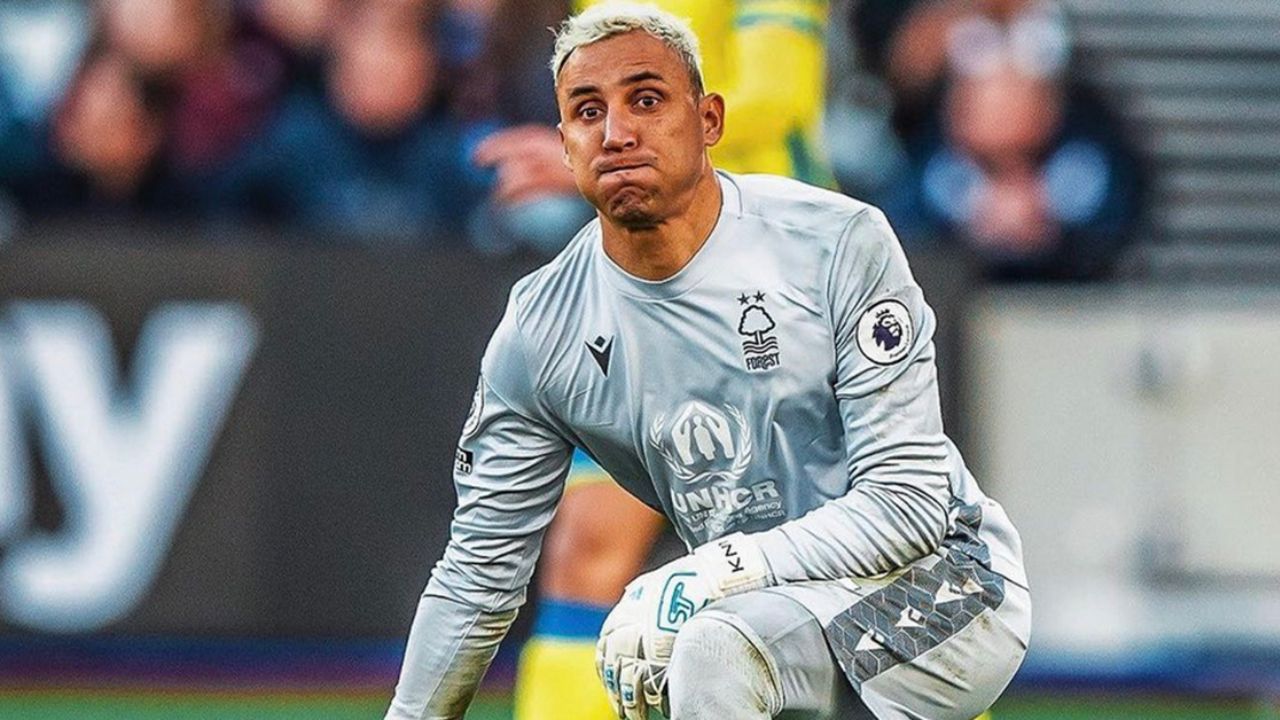 Keylor Navas a las puertas de perderse la Copa Oro 2023