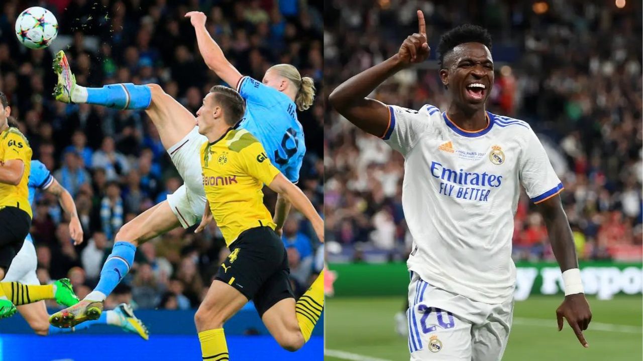 Lionel Messi, Haaland, Vinícius y Mbappé aspiran a ganar el mejor gol de la Champions League