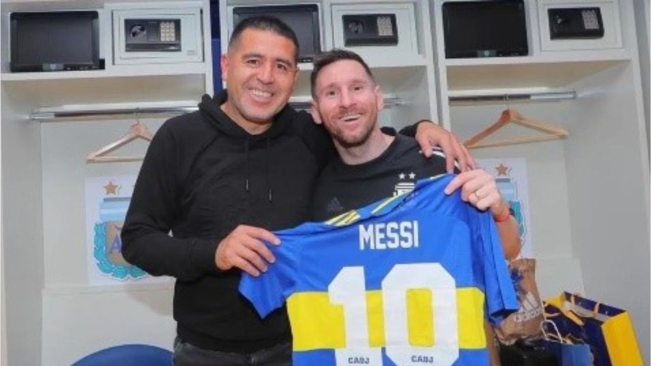 Lionel Messi confirma su asistencia en la despedida de Riquelme