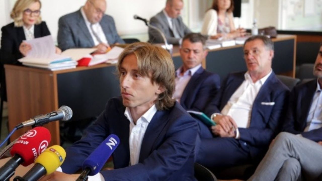 Luka Modric podría ir a prisión por dar falso testimonio