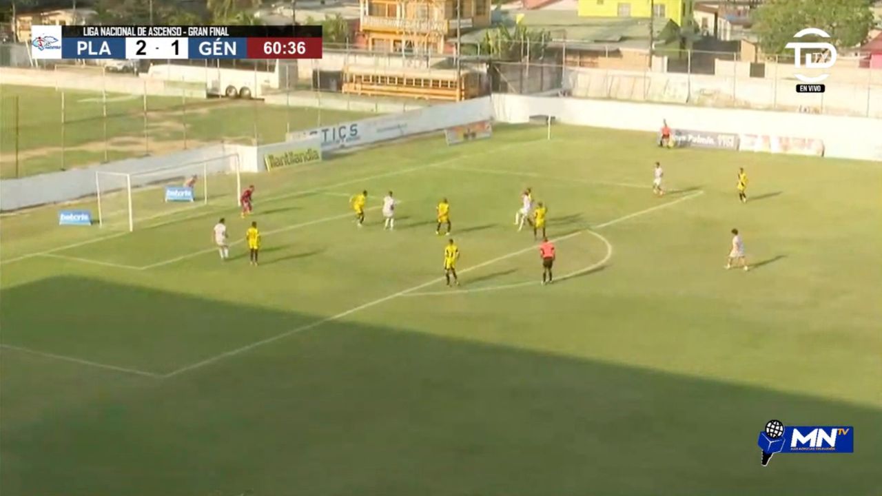 Este fue el gol de la remontada del Platense contra el Génesis en la final de vuelta del Ascenso