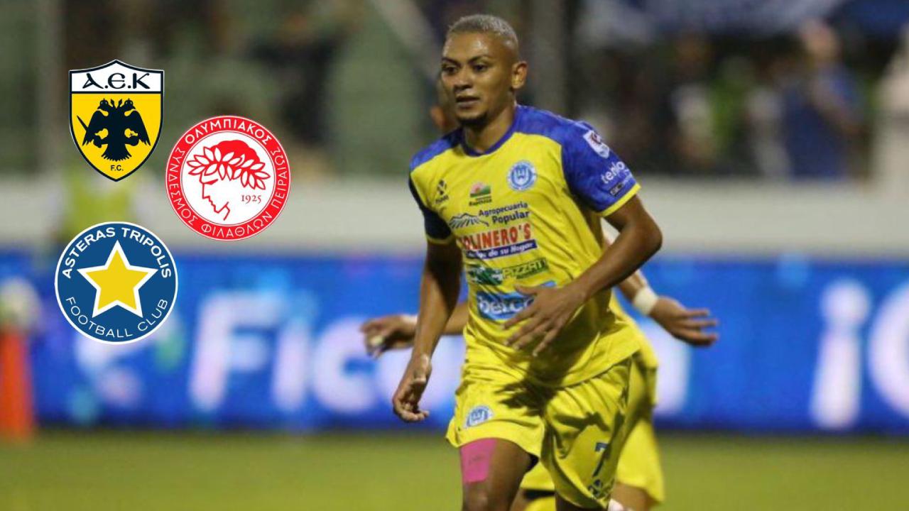 Represente de un equipo de Grecia viajará a La Ceiba para cerrar fichaje de Alexy Vega