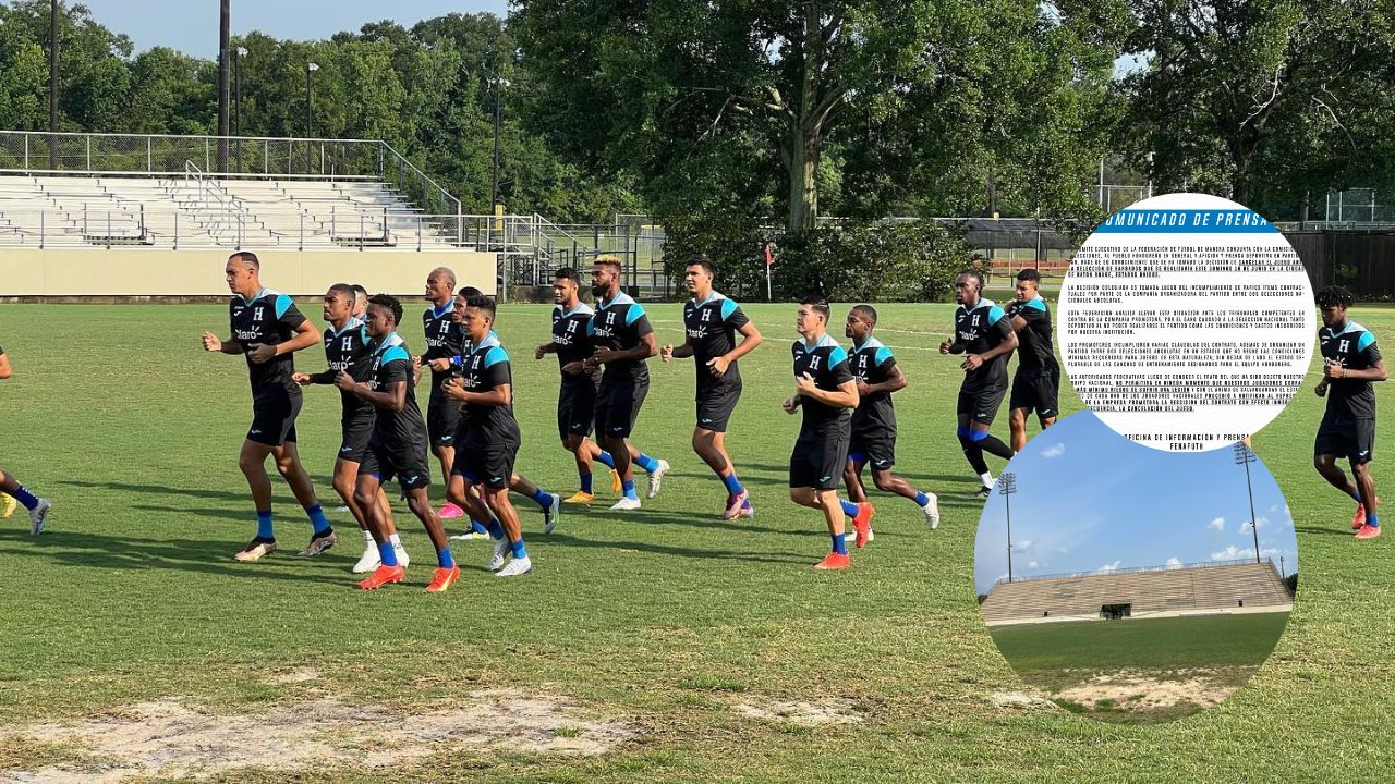 ¡Oficial! Honduras vs Barbados, cancelado por la pésima cancha en Baton Rouge