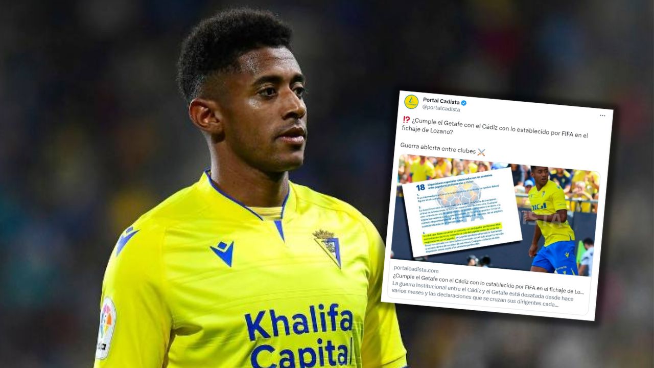 Prensa en España explota por el fichaje de Choco Lozano al Getafe