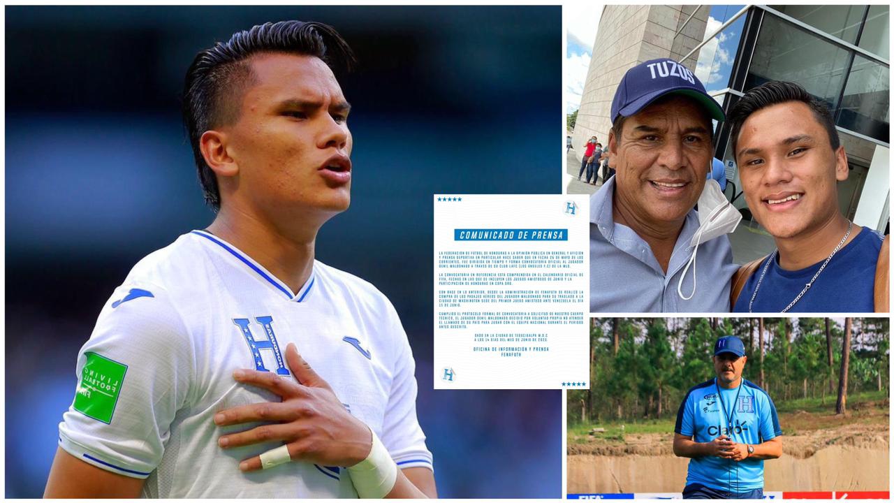 Padre de Denil Maldonado alza la voz sobre la ausencia de su hijo en la Selección de Honduras