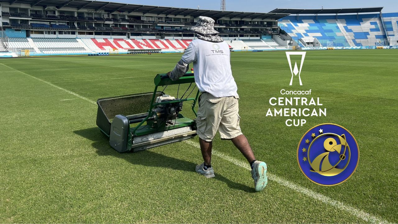 Muestran cómo preparan cancha del estadio Nacional para recibir descomunal cantidad de partidos en agosto
