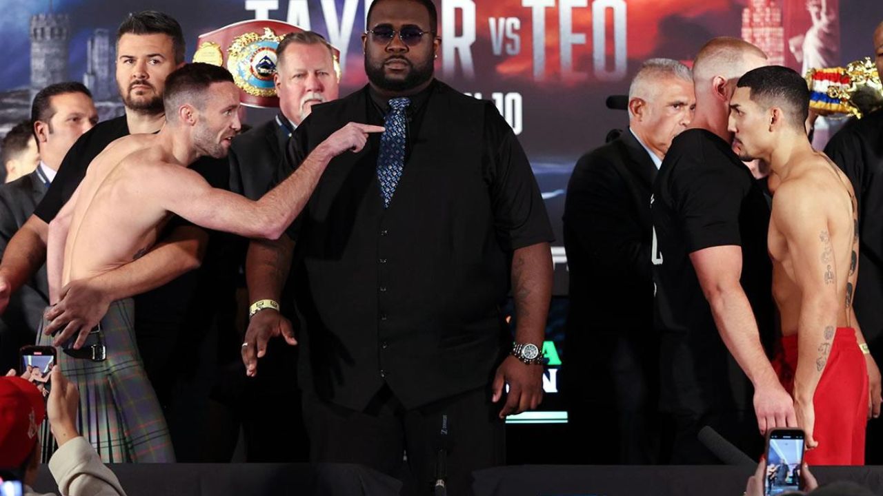 Teófimo López vs. Josh Taylor: hora y canal dónde ver la pelea del sábado