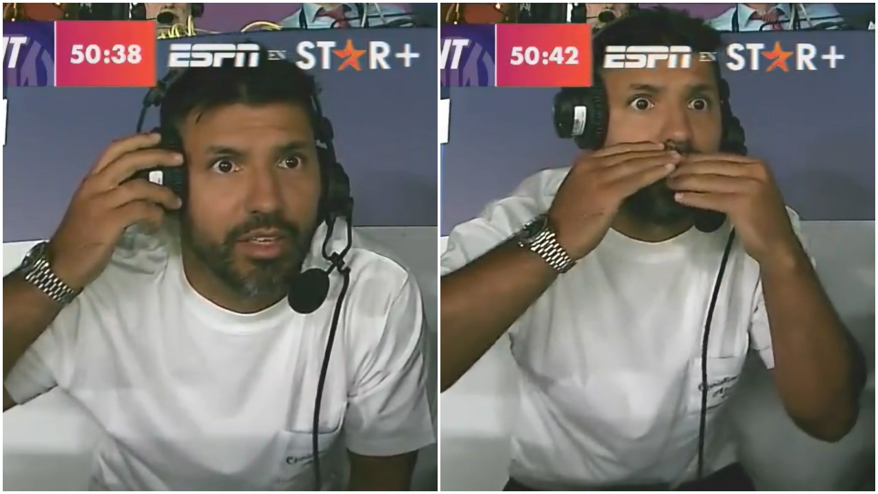La alocada reacción del Kun Agüero por la Champions League del Manchester City