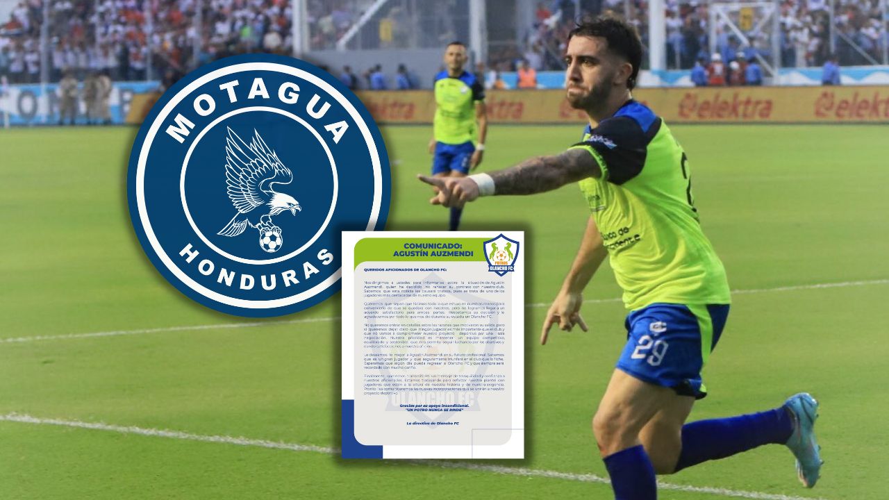 Olancho FC lanza contundente respuesta tras el fichaje de Auzmendi al Motagua