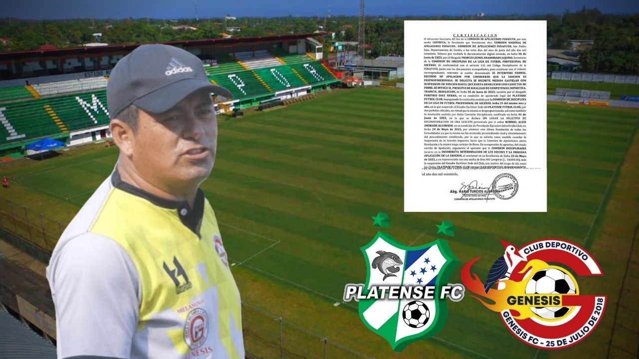 Habilitan estadio Excelsior al Platense para la final y Reynaldo Tilguath estalla contra Liga de Ascenso