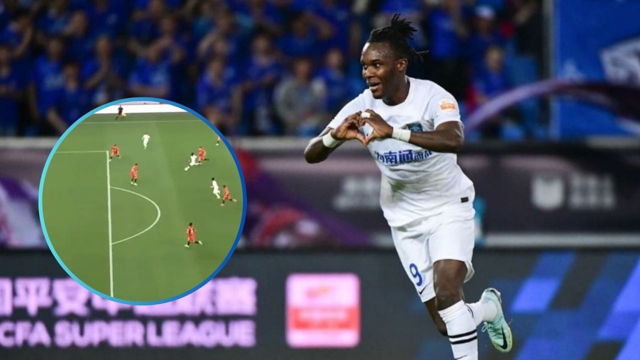 Rubilio Castillo se despacha golazo en China como guiño a su llamado para Copa Oro con la H