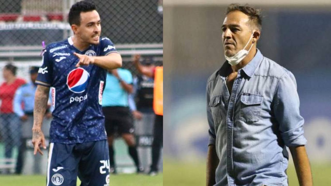 Tota Medina con revés para Santiago Montoya quien no ha salido de Motagua