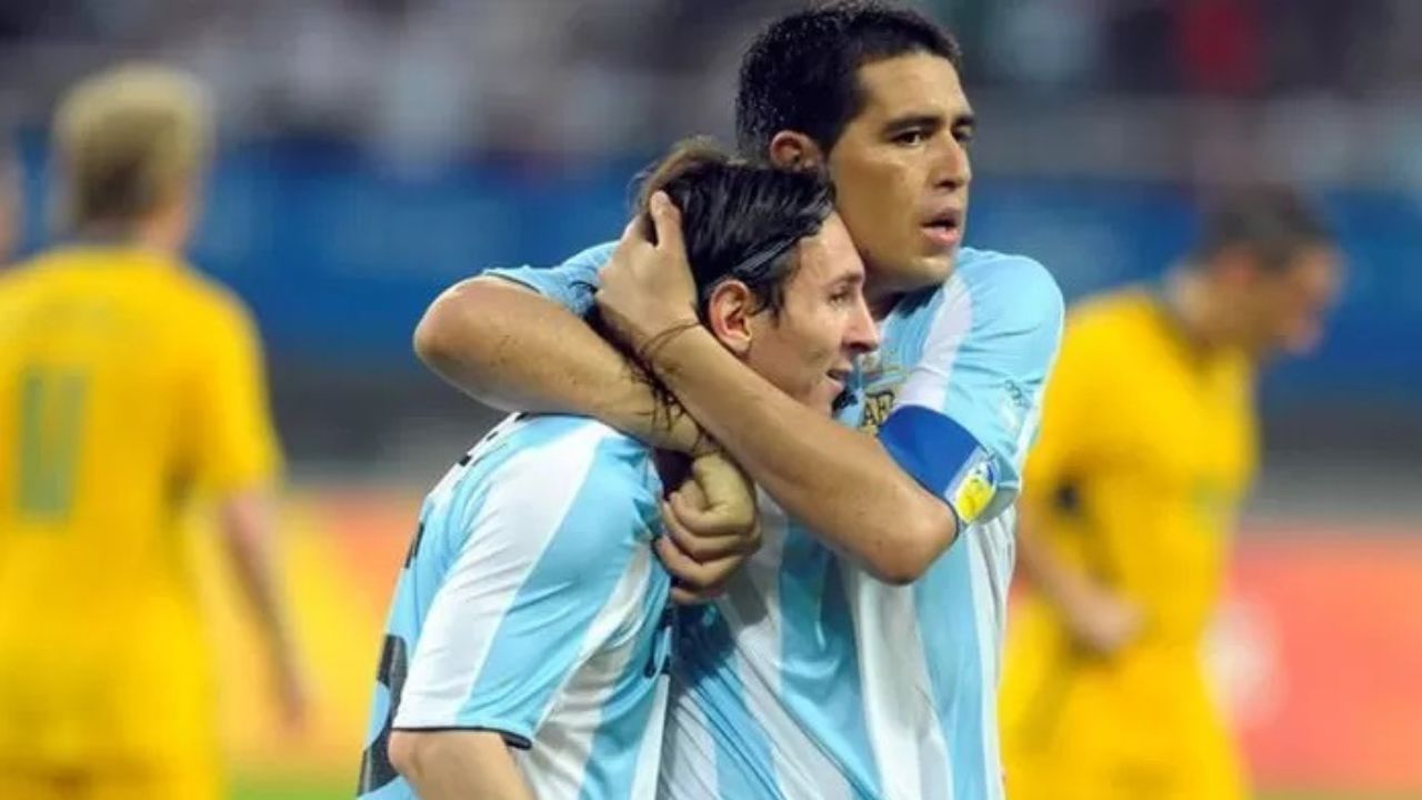 Lionel Messi invitado por Riquelme para su partido de despedida
