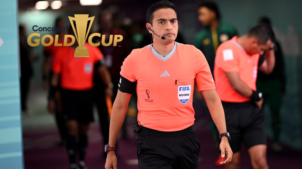 Concacaf designa a Said Martínez para su primer partido de Copa Oro 2023