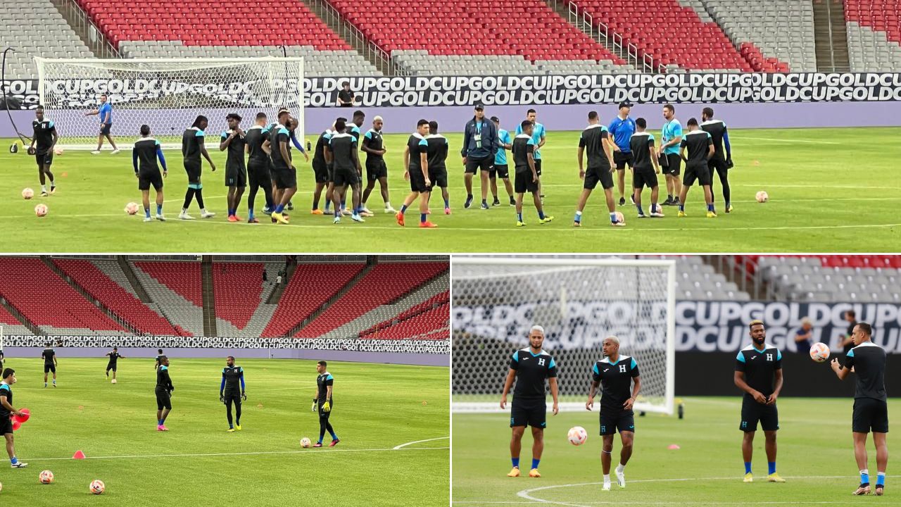 Selección de Honduras ya conoció la cancha del State Farm Stadium en Arizona