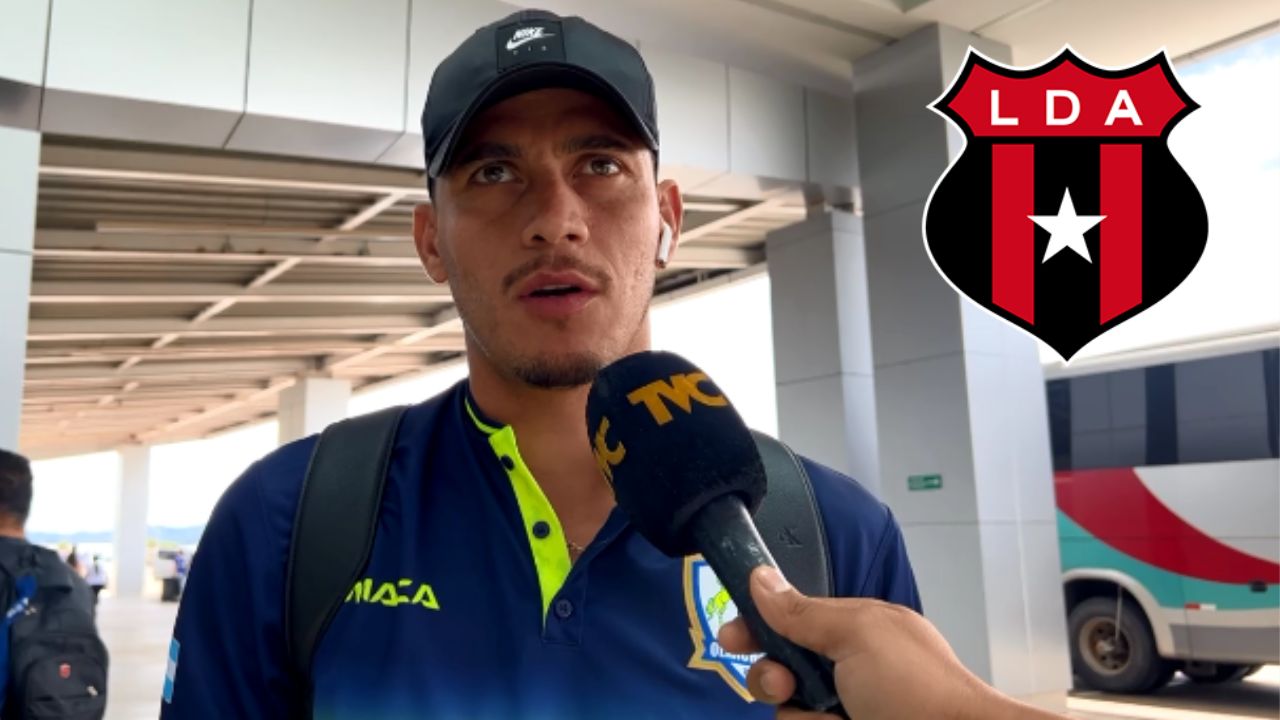 Ángel Tejeda menciona por qué no se quedó en el Alajuela a horas de enfrentarlos en Concacaf