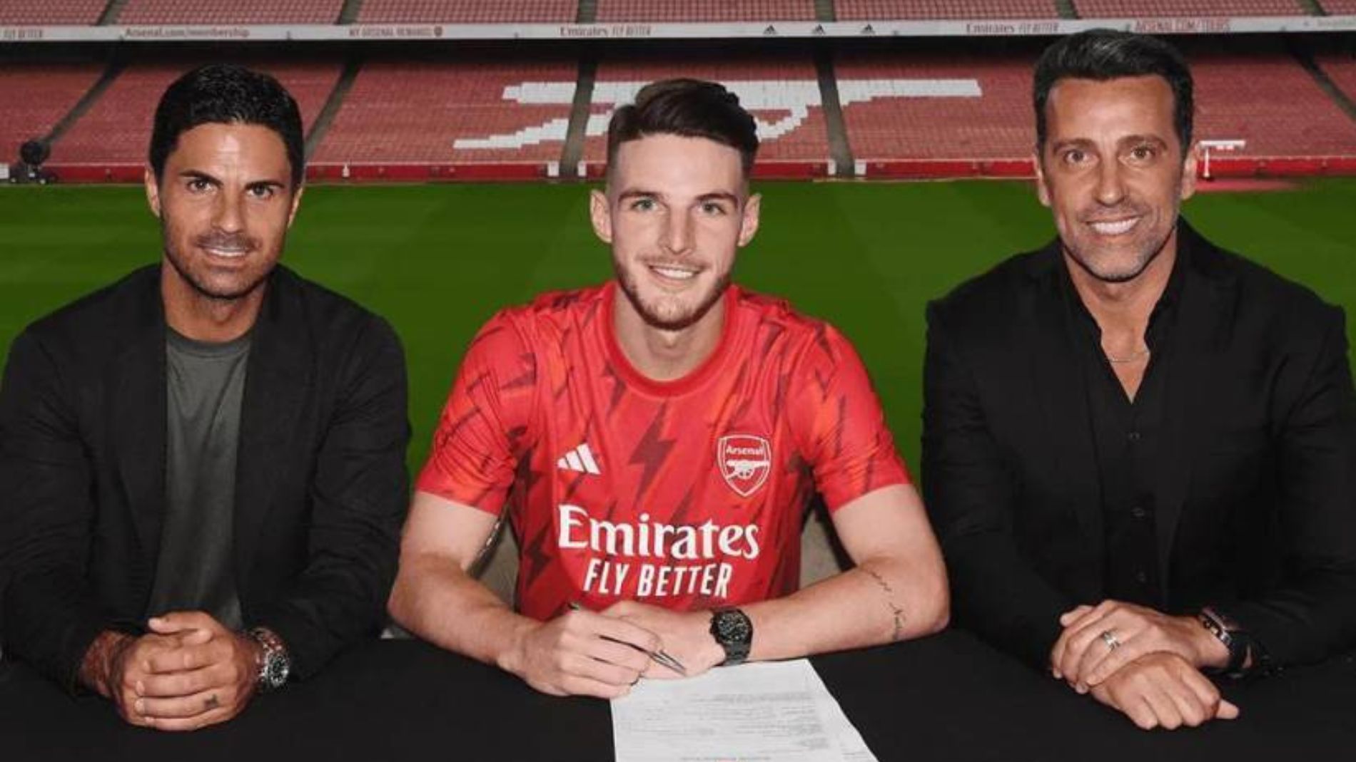 Arsenal presenta de manera oficial al centrocampista inglés Declan Rice
