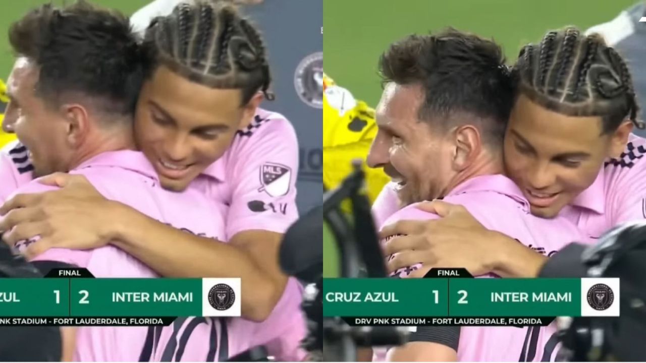 Esto fue lo que hizo David Ruíz en los festejos del debut de Messi con el Inter de Miami