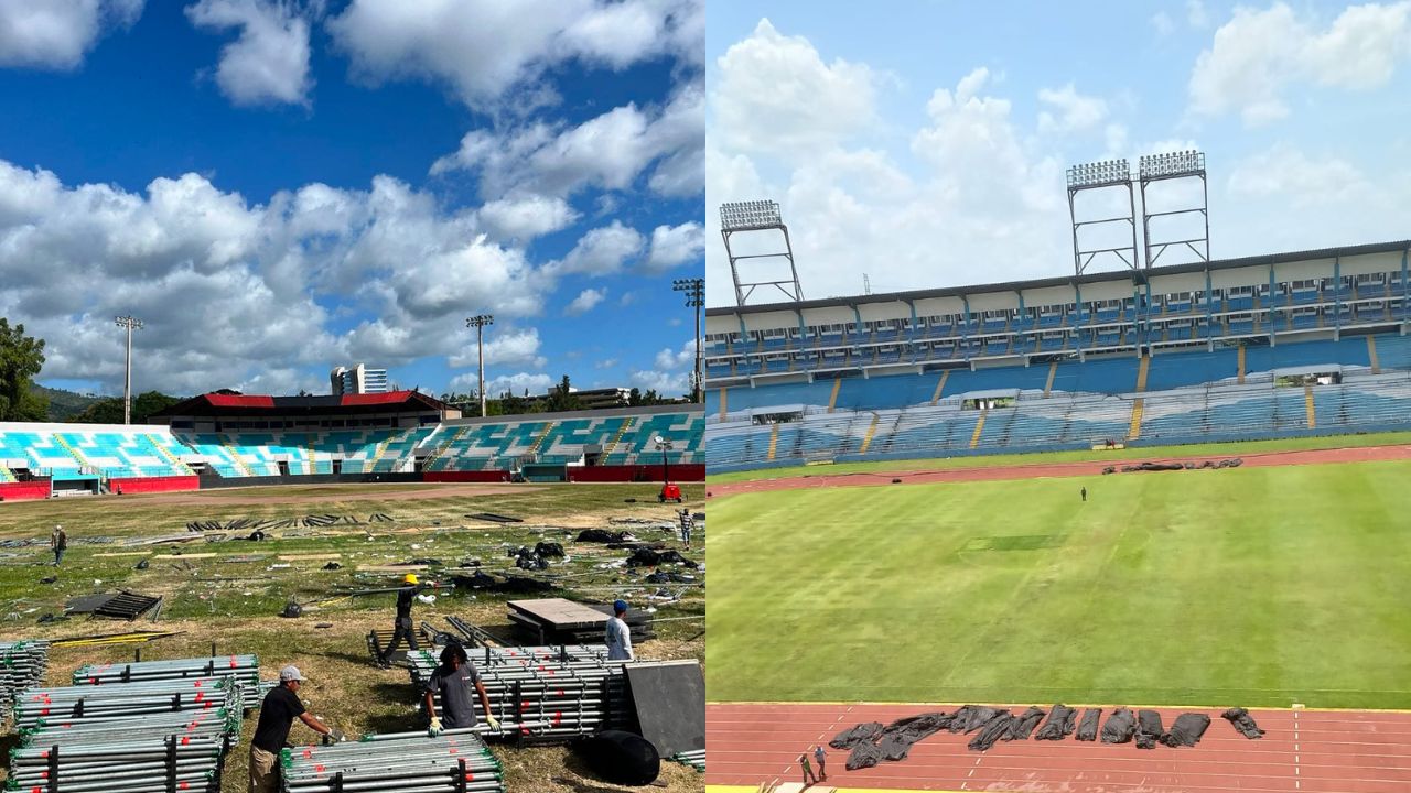 Así quedaron los estadios hondureños tras conciertos en su cancha