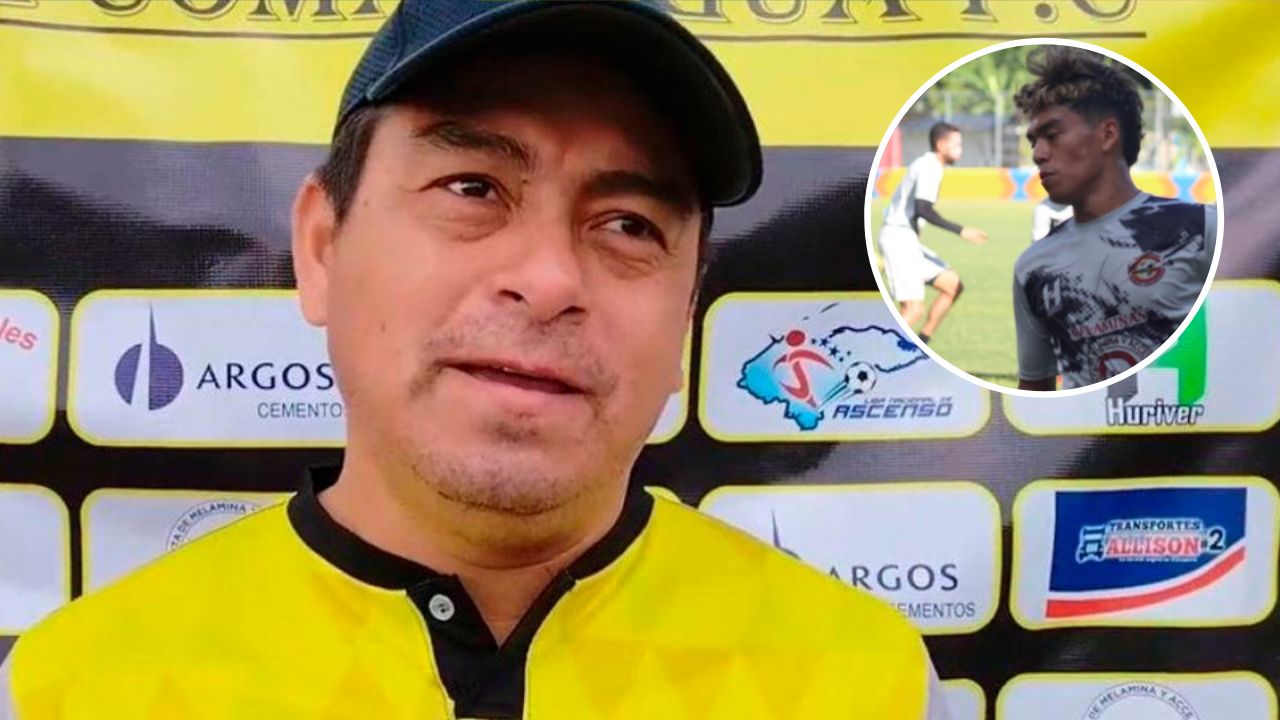 Hijo de Reynaldo Tilguath ya entrena con un equipo de la Liga Nacional de Honduras