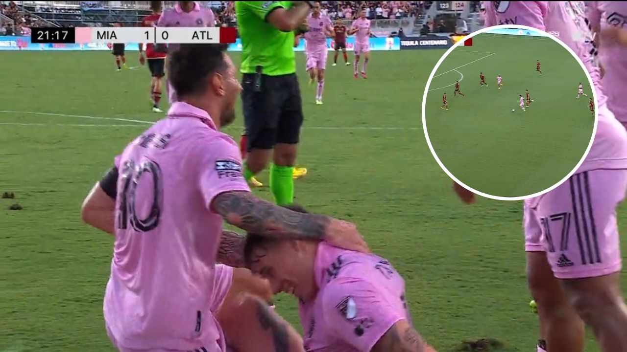 Así fue el doblete de Lionel Messi en el partido Inter Miami vs Atlanta United