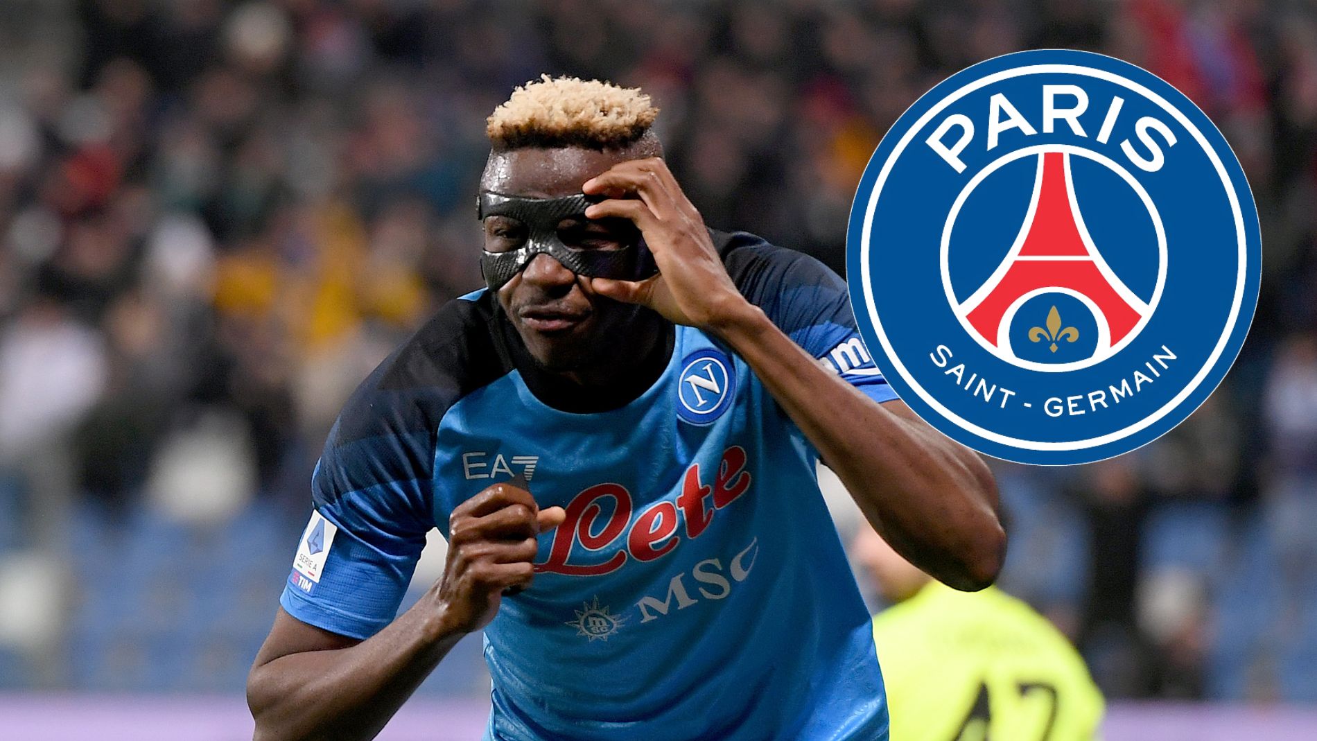 Napoli pide 200 millones al PSG  por su figura Victor Osimhen