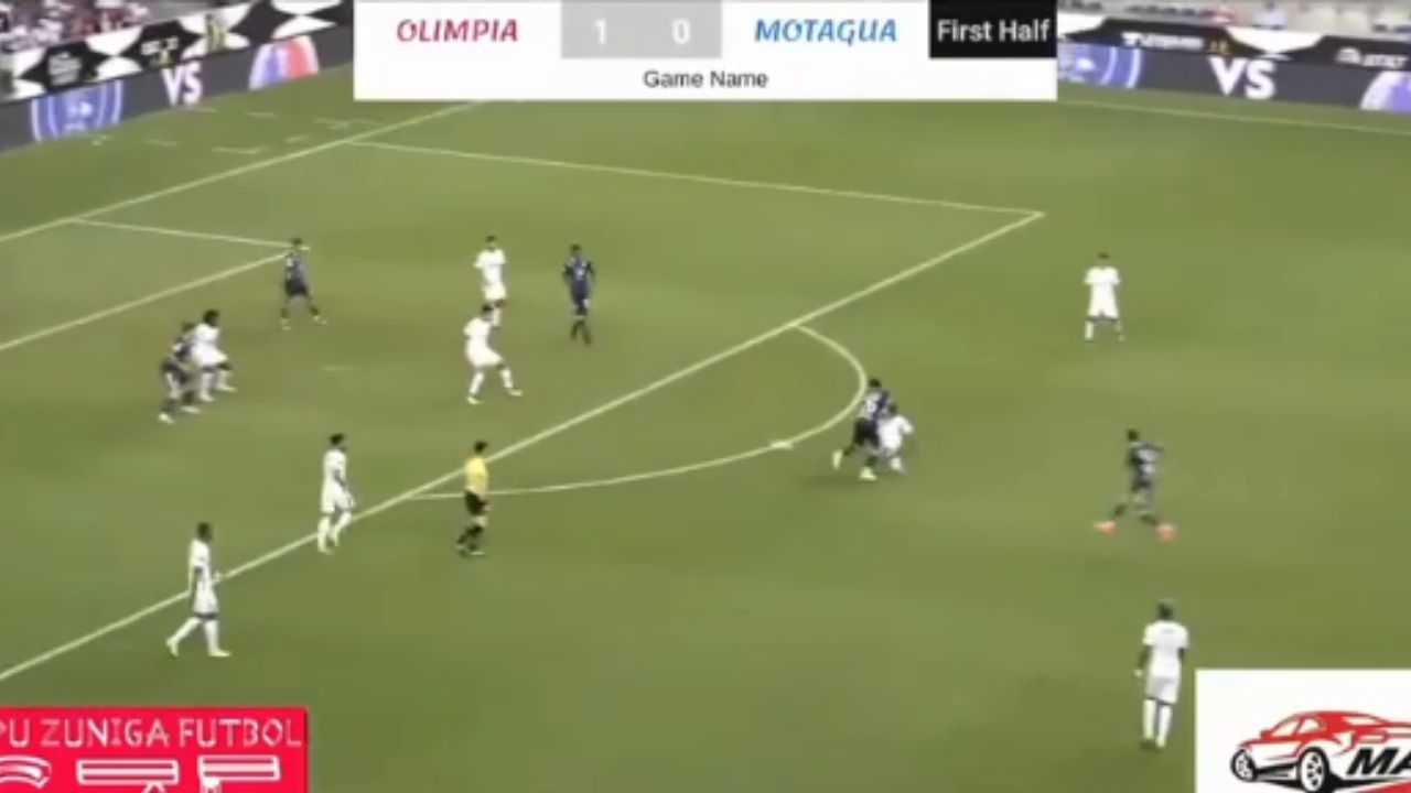 Este fue el gol del empate del Motagua en clásico contra el Olimpia en Filadelfia