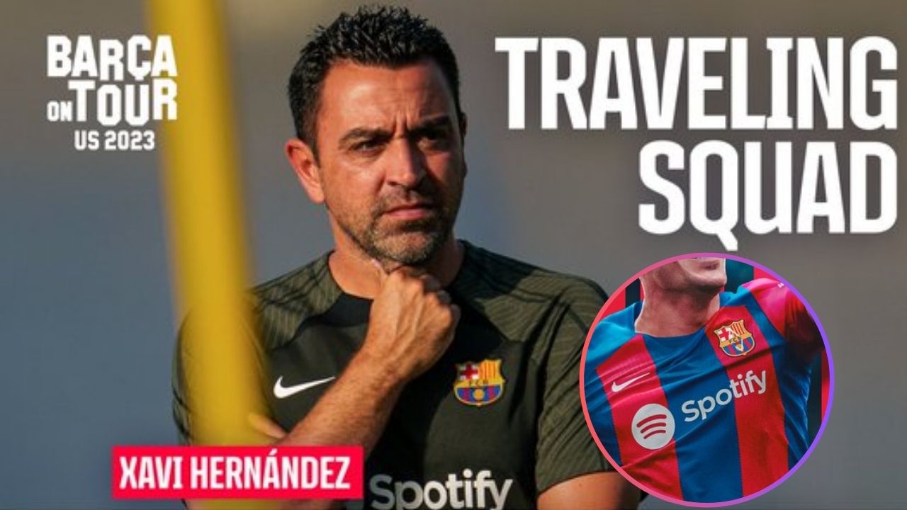 Barcelona anuncia lista de jugadores para su gira norteamericana con un nuevo fichaje incluido
