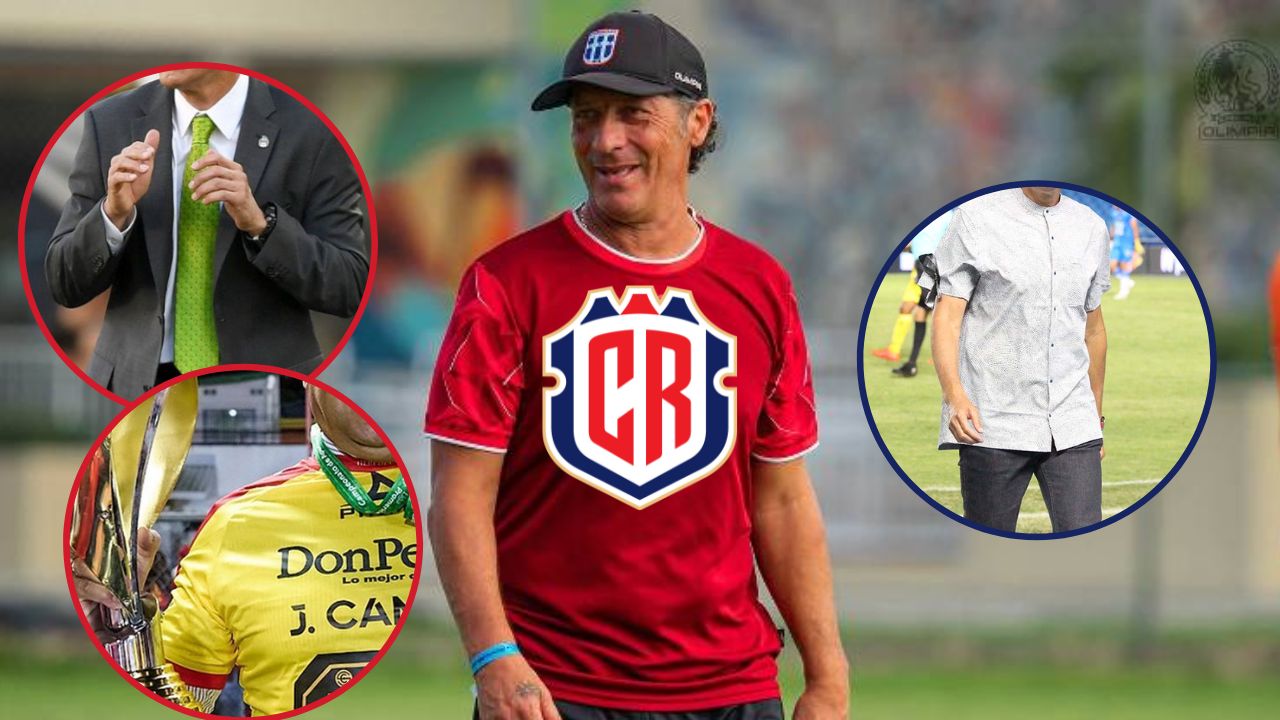 Los candidatos con los que Pedro Troglio compite para ser seleccionador de Costa Rica