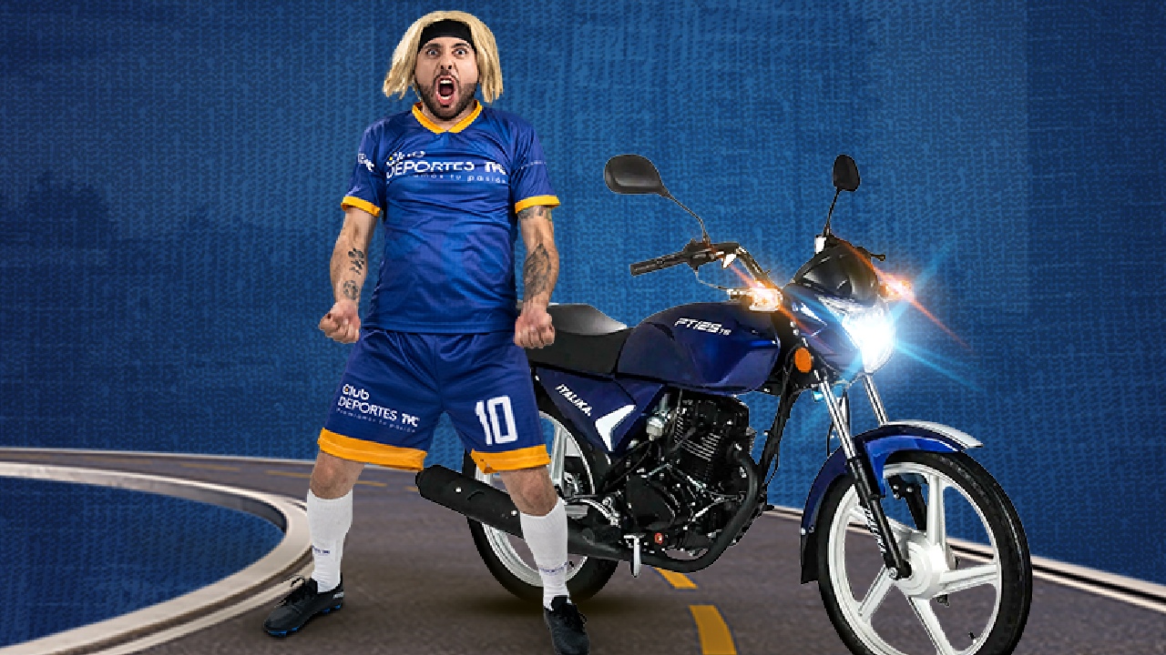 ¡Gánate una moto con Club Deportes TVC!