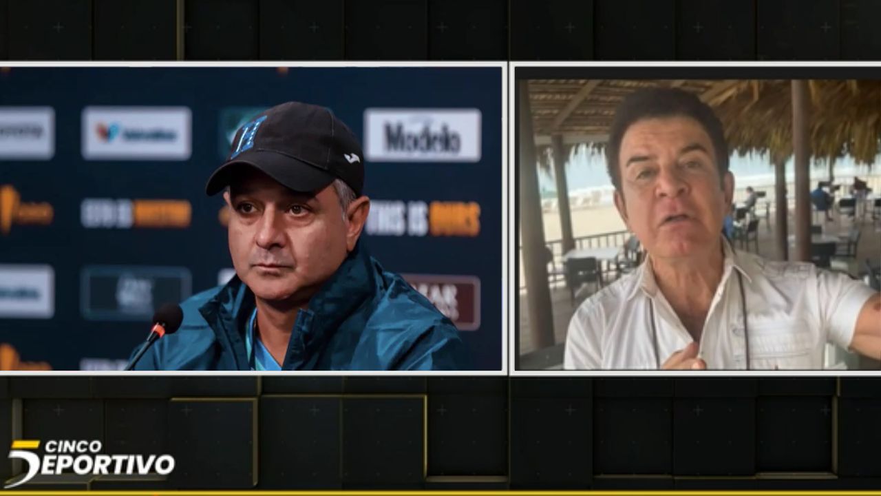 Salvador Nasralla señala cuál debe ser el futuro de Diego Vazquez en la H tras Copa Oro
