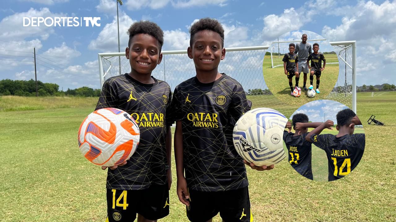 Jaden y José, los talentosos gemelos de Boniek García que sueñan con convertirse en jugadores profesionales