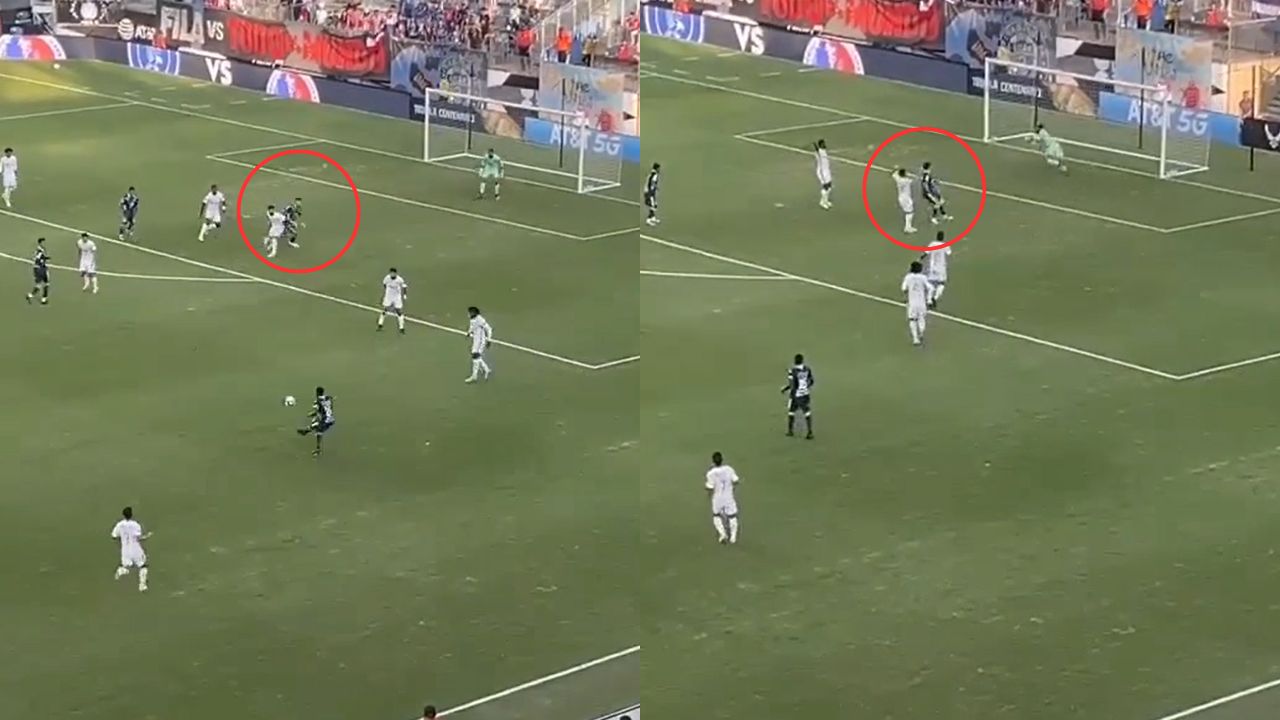 Así fue el gol que le anularon al Motagua en el clásico ante Olimpia